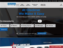 Tablet Screenshot of glocknerford.com